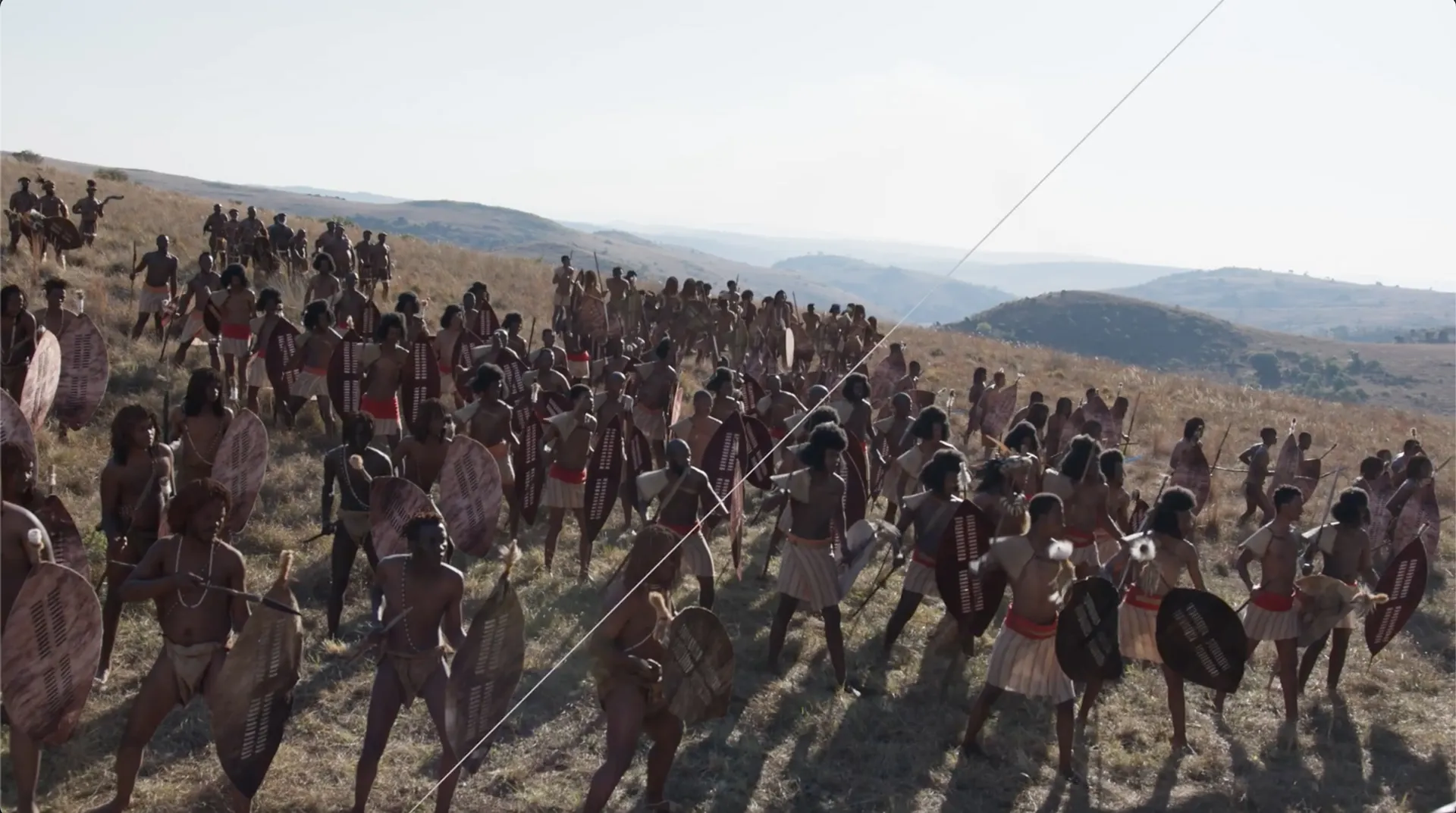 Shaka iLembe — VFX Battle Sequence with Crowd Simulation